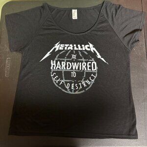 Metallica Hardwired To Self-Destruct T-shirt